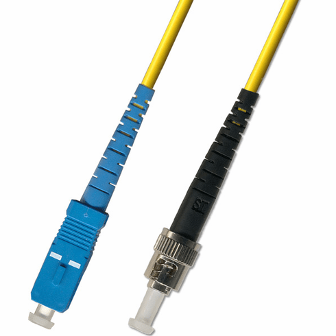 0.3m ( 1FT ) SC-ST Simplex Singlemode Fiber Optic Cable 9/125 Plenum