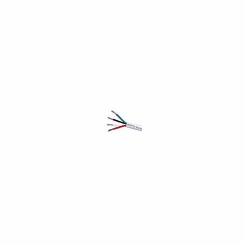 100ft 16AWG CL2 Rated 4-Conductor Loud Speaker Cable (For In-Wall Installation)