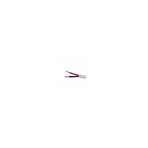 100ft 18AWG CL2 Rated 2-Conductor Loud Speaker Cable (For In-Wall Installation)