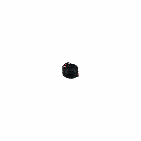100ft 22AWG 5-RCA Component Video/Audio Coaxial Cable (RG-59/U) - Black