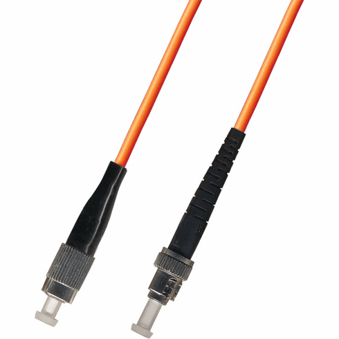 10M FC-ST Simplex Multimode Fiber Optic Cable 62.5/125 Armored