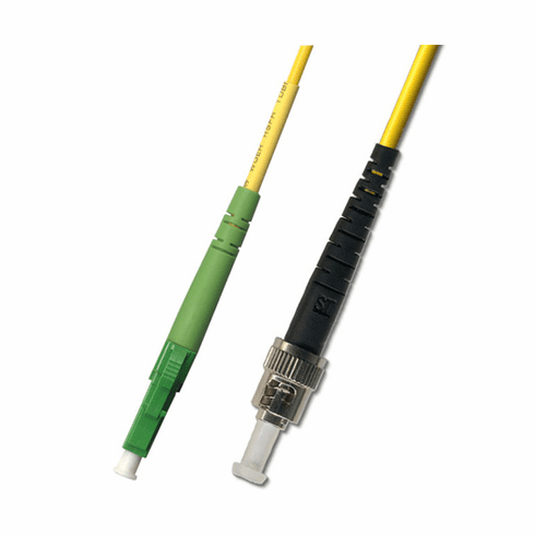10M LC APC to ST UPC Simplex Singlemode Fiber Optic Cable 9/125