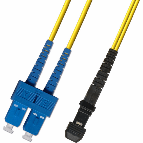 10M SC-MTRJ Duplex Singlemode Fiber Optic Cable 9/125 LSZH