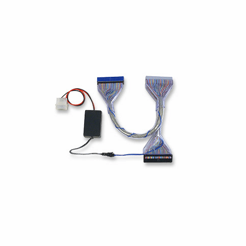 ATA 133 Round Cable Electric Blue 24 in