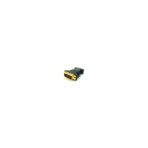 DVI-I Dual Link Male to HD15Female Adapter (Gold Plated)