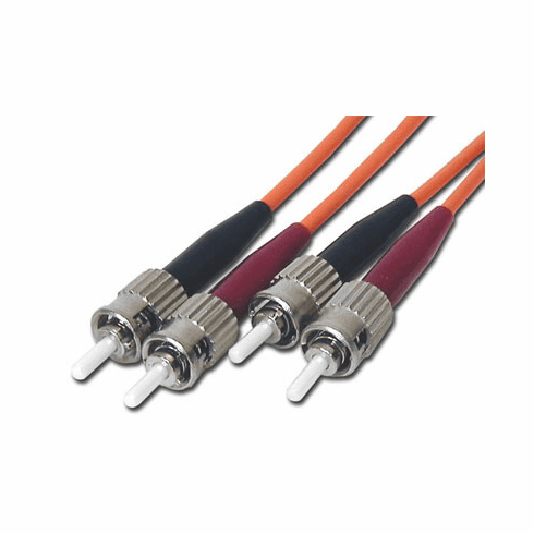 Fiber Optic Patch Cable ST/ST, Duplex, 10M