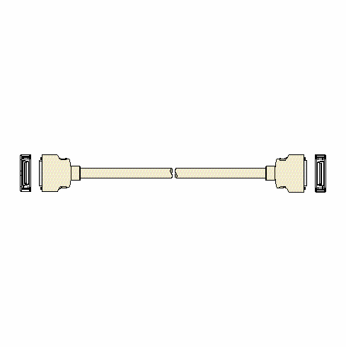 IEEE 1284 CABLE, C to C, 25 ft