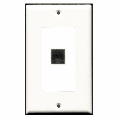 Riteav – 1 Port CAT6 Ethernet, 1 porte HDMI avorio da parete
