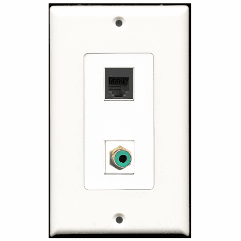 Lineabeta - Porta phon piastra e spazzole da muro Saeta verde