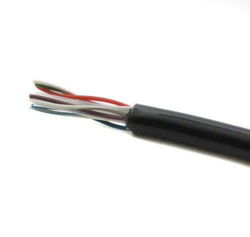 RiteAV 100FT ( 30.5M ) Bulk Raw CAT5e Ethernet Cable (No Ends) - Black
