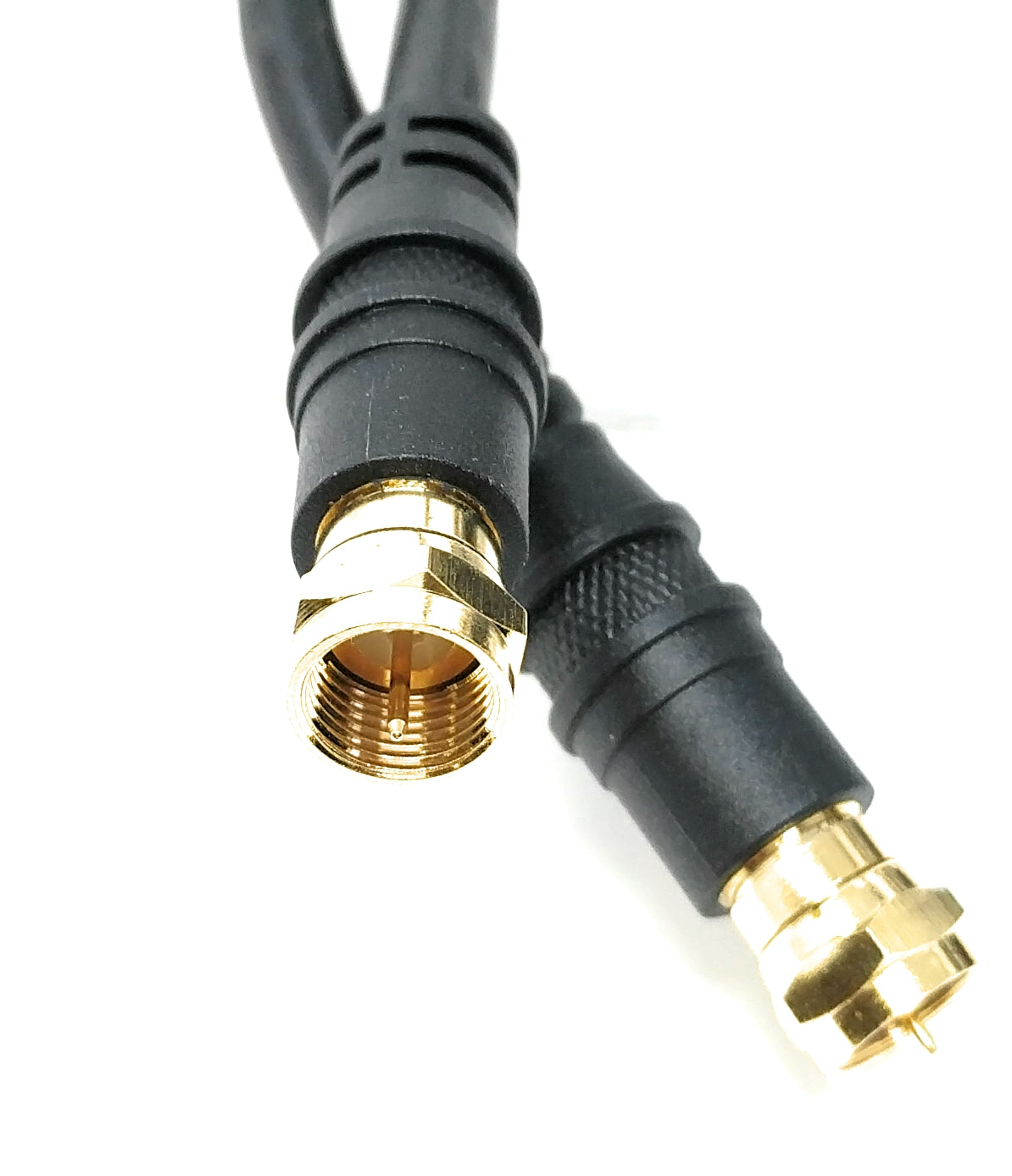 RiteAV 50 feet RG6 Coax Satellite / CATV Cable - Screw On F-Type Connector Cable