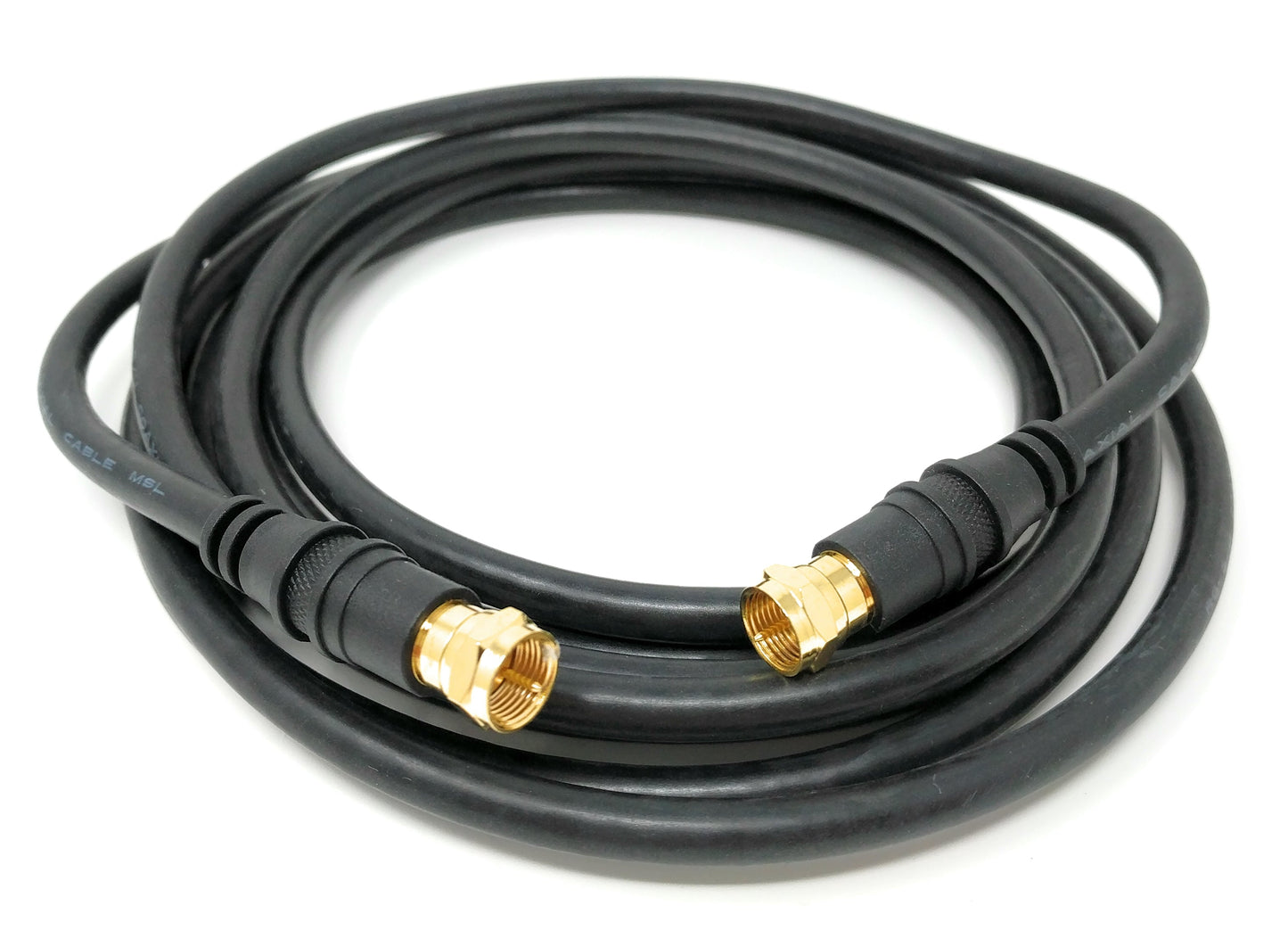 RiteAV 50 feet RG6 Coax Satellite / CATV Cable - Screw On F-Type Connector Cable