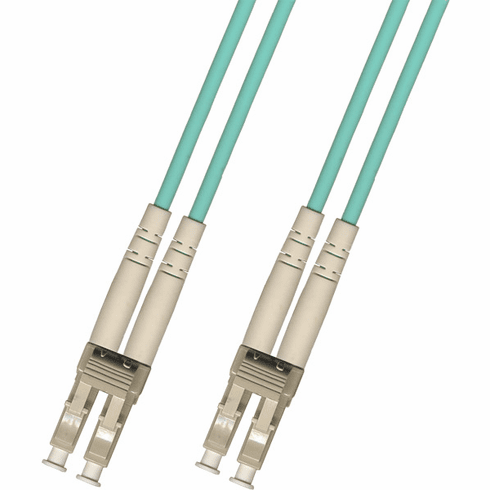 0.3m ( 1FT ) LC-LC Duplex Multimode Fiber Optic Cable 50/125 10 Gigabit Riser (10GB)