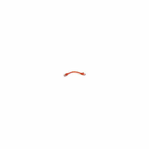 0.5FT Cat5e 350MHz RJ45 Network Cable - Orange