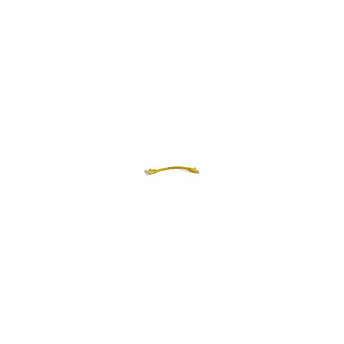 0.5FT Cat5e 350MHz RJ45 Network Cable - Yellow