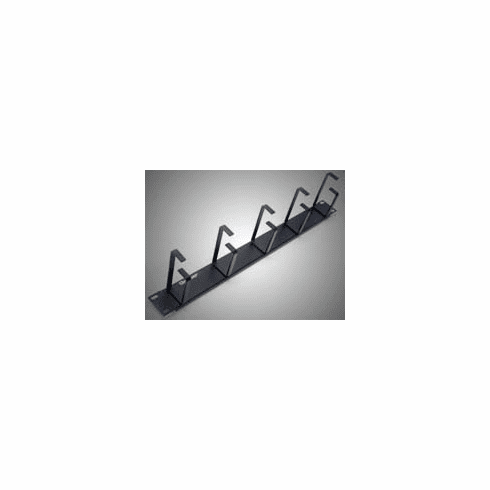 1 Rack Space - 5 Ring Cable Management Panel