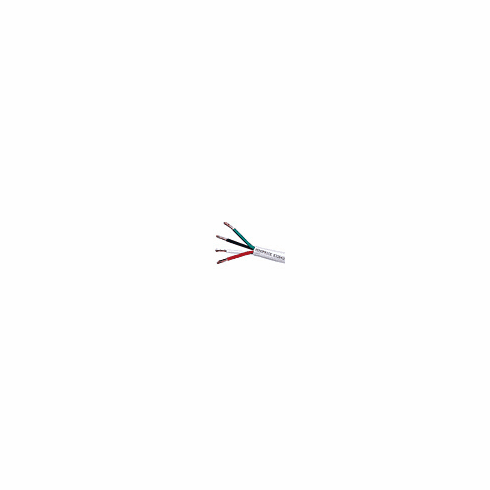 100ft 14AWG CL2 Rated 4-Conductor Loud Speaker Cable (For In-Wall Installation)