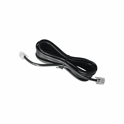 100ft rj11 telephone line cable cord wire black