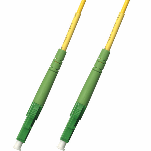 100M LC APC to LC APC Simplex Singlemode Fiber Optic Cable 9/125