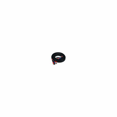 10ft 22AWG 5-RCA Component Video/Audio Coaxial Cable (RG-59/U) - Black
