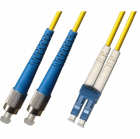 10M FC-LC Duplex Singlemode Fiber Optic Cable 9/125