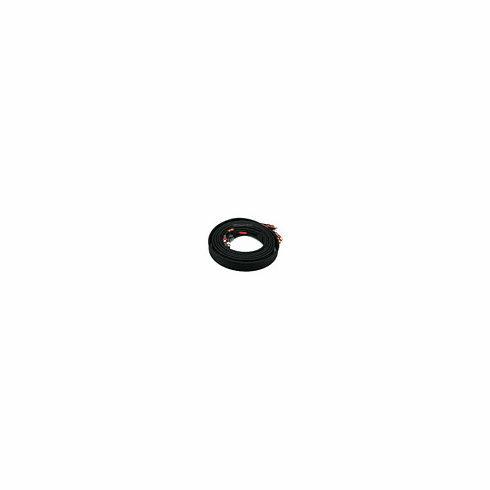 12ft 18AWG CL2 Premium 5-RCA Component Video/Audio Coaxial Cable (RG-6/U) - Black