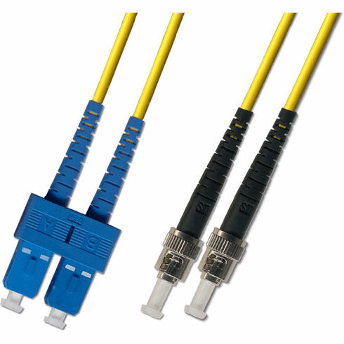 15M SC-ST Duplex Singlemode Fiber Optic Cable 9/125