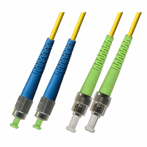 20M FC UPC to ST APC Duplex Singlemode Fiber Optic Cable 9/125