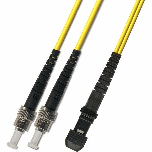 2M ST-MTRJ Duplex Singlemode Fiber Optic Cable 9/125 Indoor/Outdoor