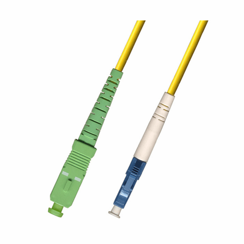 300M LC UPC to SC APC Simplex Singlemode Fiber Optic Cable 9/125 ...