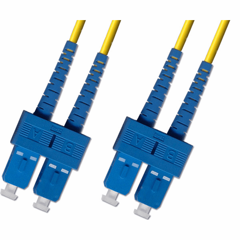 300M SC-SC Duplex Singlemode Fiber Optic Cable 9/125 Plenum