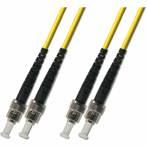 300M ST-ST Duplex Singlemode Fiber Optic Cable 9/125 Plenum