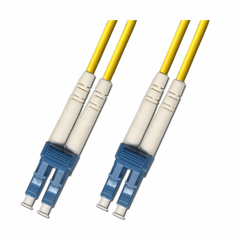 350M LC-LC Duplex Singlemode Fiber Optic Cable 9/125 LSZH