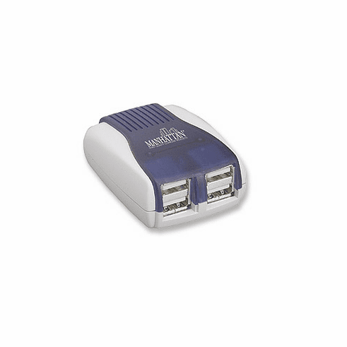 4 Port USB Pocket Hub