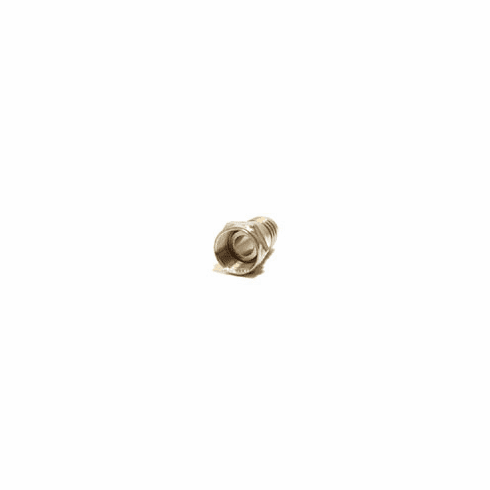 [50 Pack] Male F Connector - Crimp On Type w/ Attached Grip Ring For RG-6U Standard Shield cable