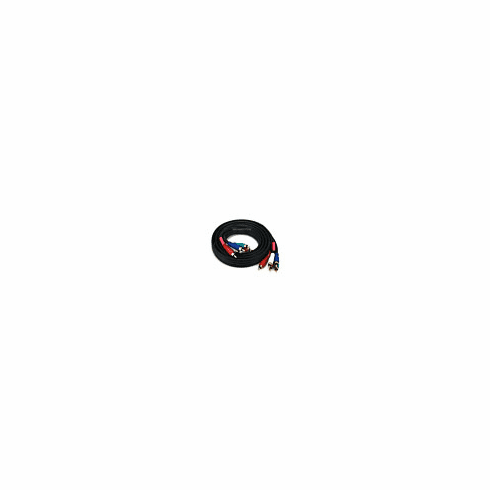 6ft 22AWG 5-RCA Component Video/Audio Coaxial Cable (RG-59/U) - Black