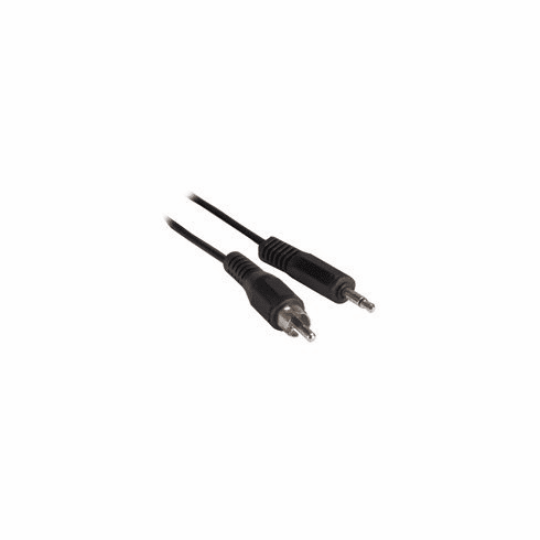 6ft Male 3.5mm TS Mono to Male RCA Mono Cable