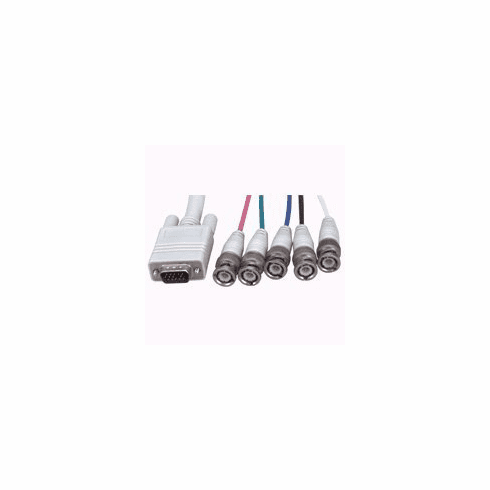 6ft VGA Male to 5 BNC Cable