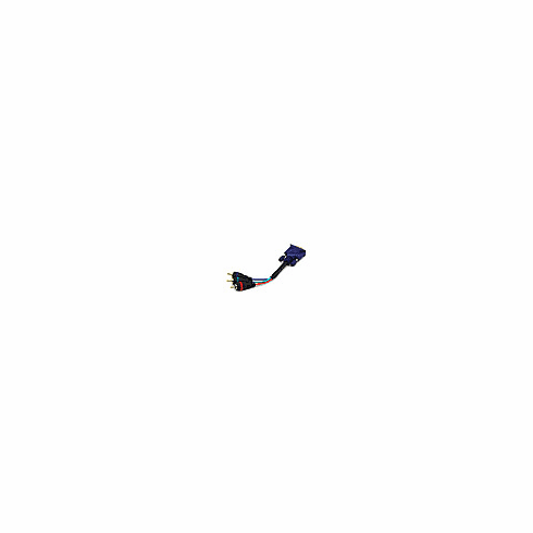 6inch VGA to 3 RCA Component Video Cable (HD15 - 3-RCA)