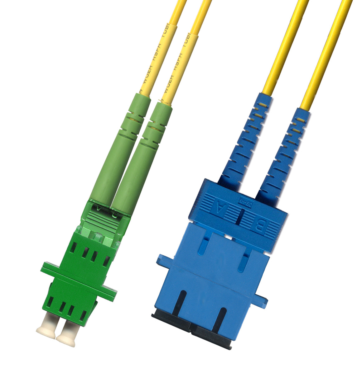 RiteAV Fiber Optic Hybrid Duplex Adapter Cable Coupler LC APC Female t ...