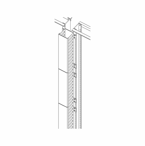 Bridge Mount Vertical Cable Channel