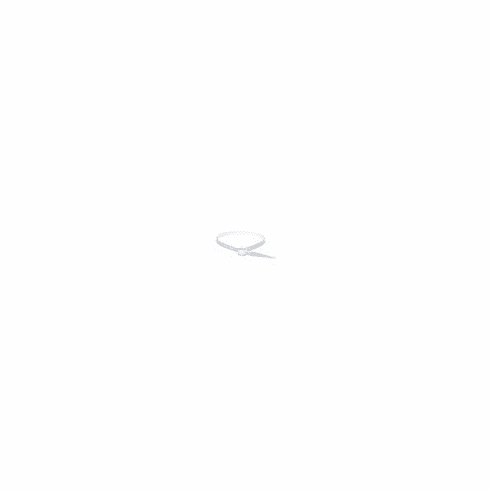 Cable Tie 8 inch 40LBS, 100pcs/Pack - White