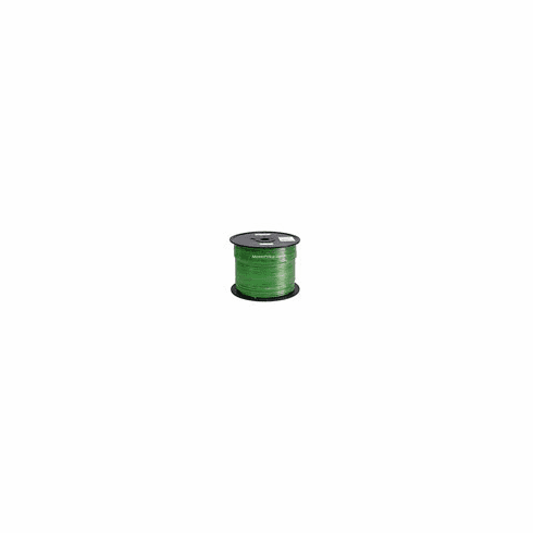 Cat 6 UTP Stranded General In-Wall Rated (CMG) 500MHz 24AWG 1000FT Bulk Cable - Green (on Plastic Spool)