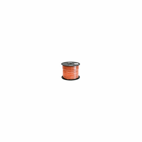 Cat 6 UTP Stranded General In-Wall Rated (CMG) 500MHz 24AWG 1000FT Bulk Cable - Orange (on Plastic Spool)