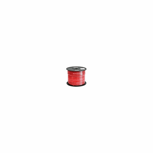 Cat 6 UTP Stranded General In-Wall Rated (CMG) 500MHz 24AWG 1000FT Bulk Cable - Red (on Plastic Spool)