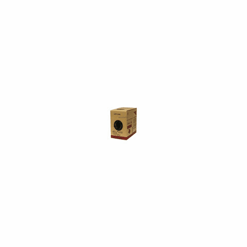 Cat5e UTP Solid CMX 350MHz 1000FT Bulk Cable - Black for OUTDOOR