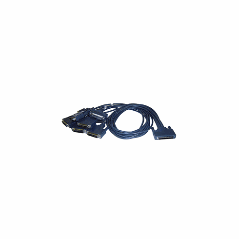 Cisco Compatible Octal Cable w/ Male DB25 Connectors 3 ft