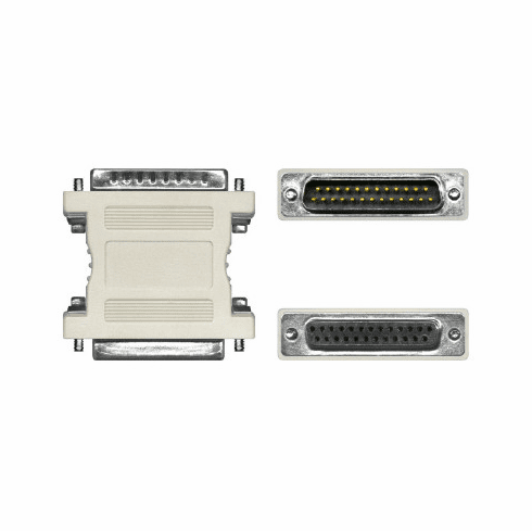 D25 M/F Null Modem Adapter