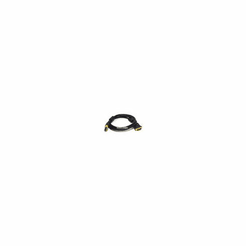 DVI Male Digital/DVI Male Digital Dual Link 28AWG Cable - 3FT (Gold Plated/Black)