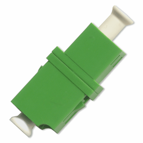 Fiber Optic Adapter LC to LC APC Singlemode Simplex